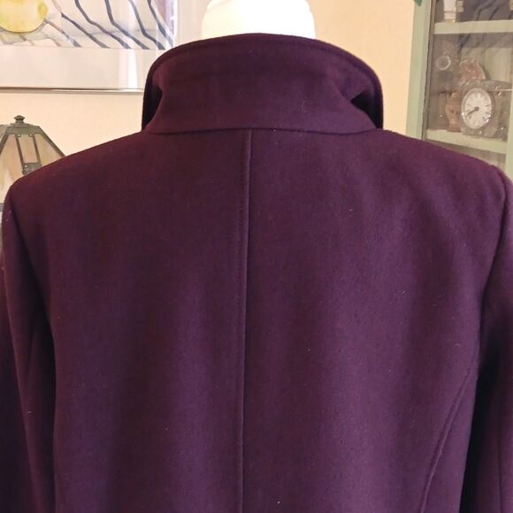 Guess Wool Moto/Pea Coat wirh Zippers - Picture 8 of 14